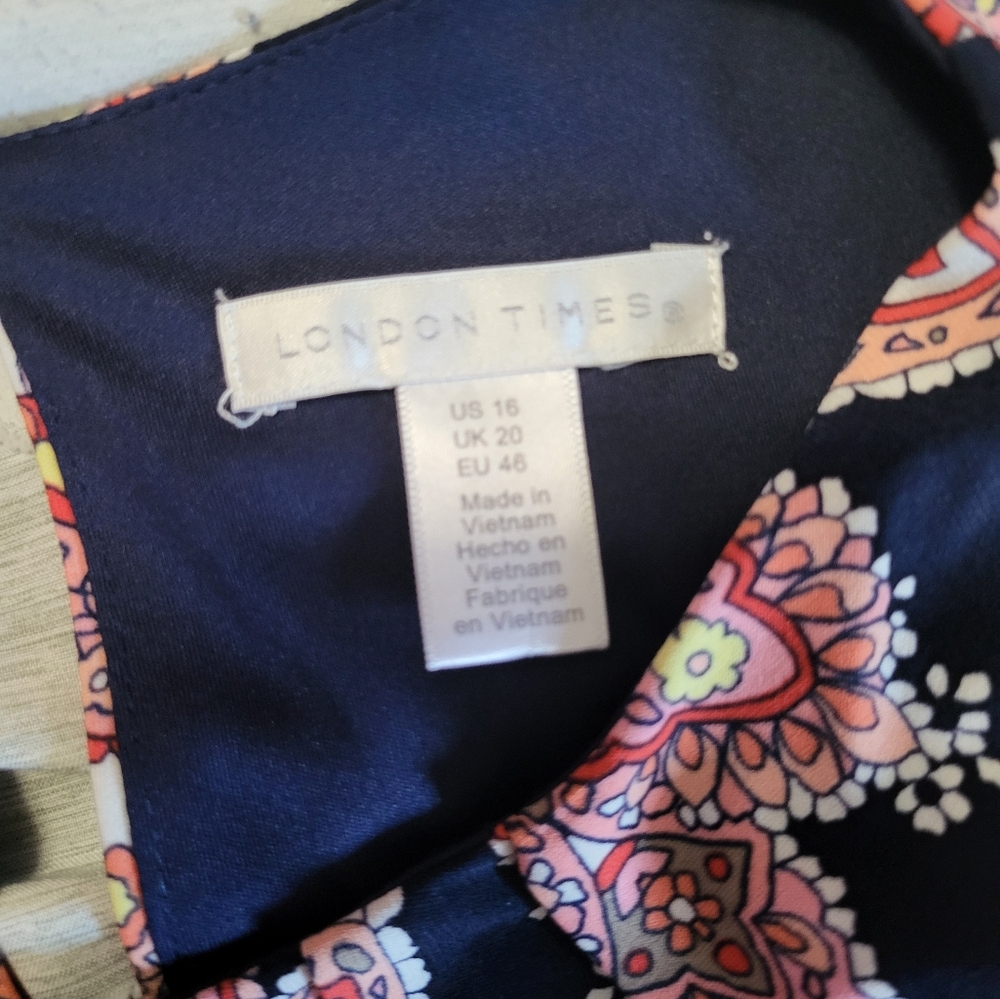 London Times Maxi Dress
